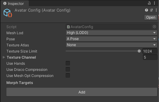 avatar-config